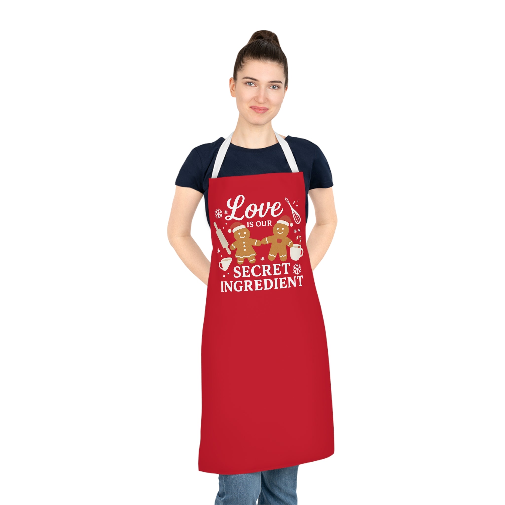 Matching Love is Our Secret Ingredient - Adult Apron