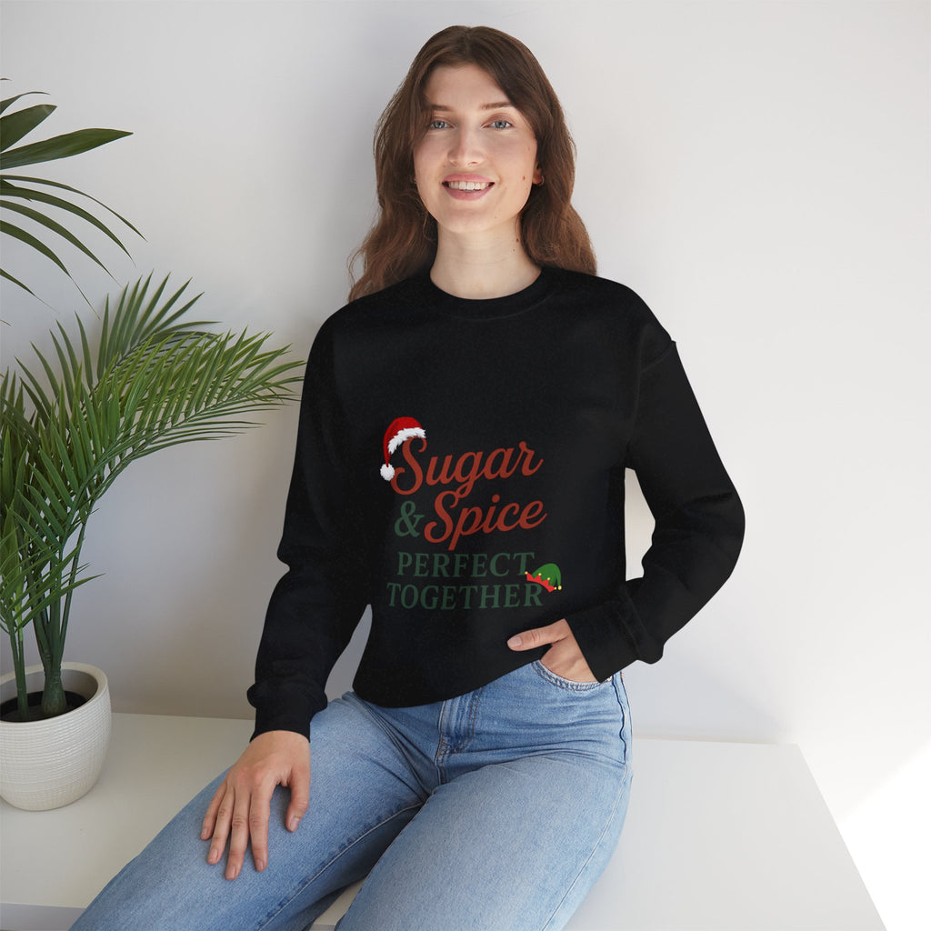 Matching His & Her's Sugar and Spice Perfect Together - Crewneck Sweatshirt