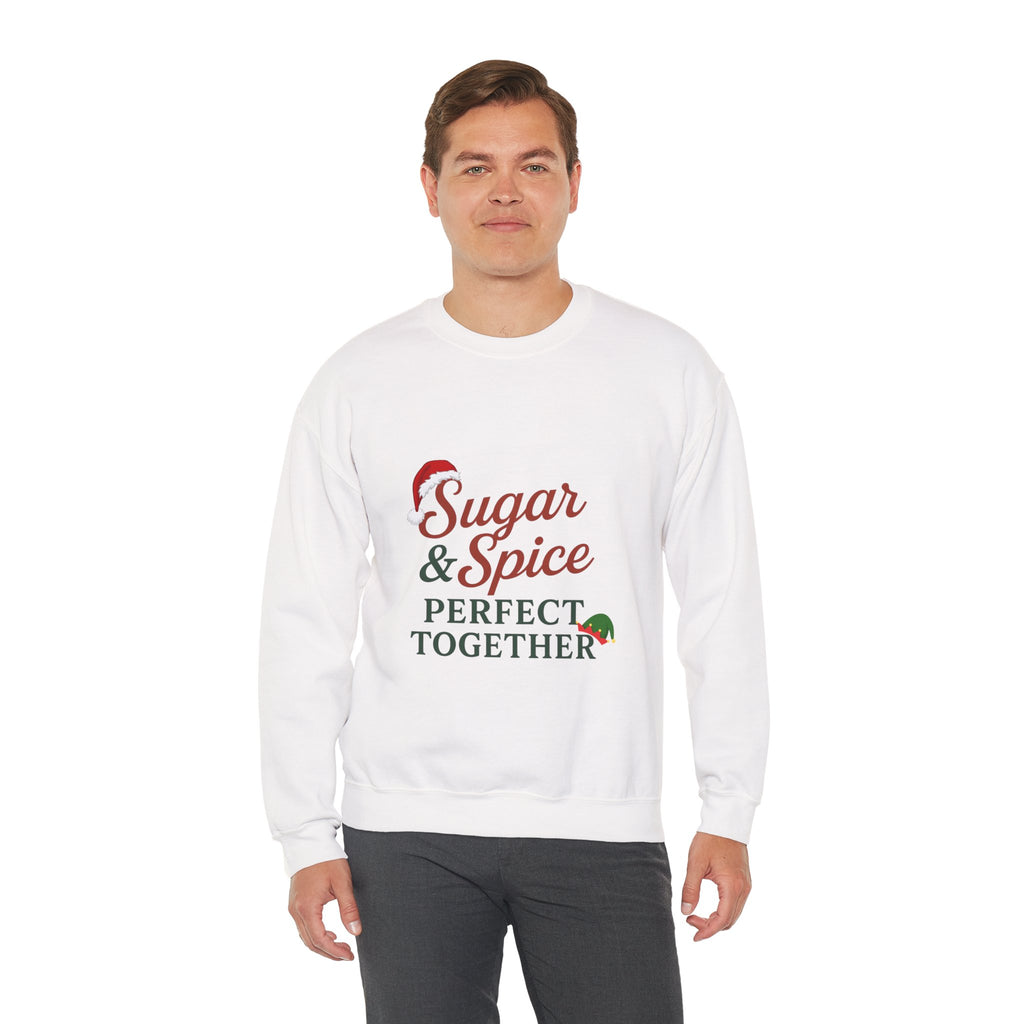 Matching His & Her's Sugar and Spice Perfect Together - Crewneck Sweatshirt