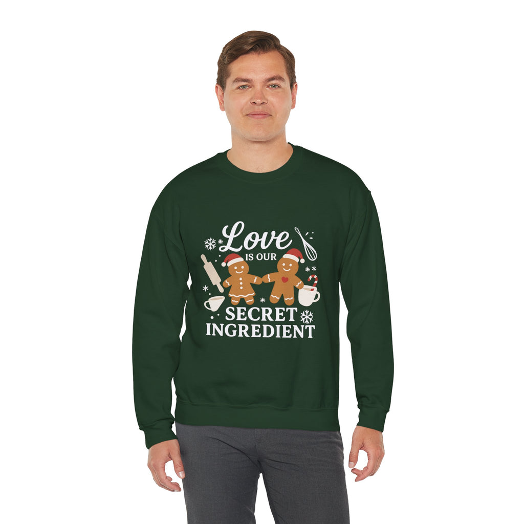 Matching Love is Our Secret Ingredient - Crewneck Sweatshirt