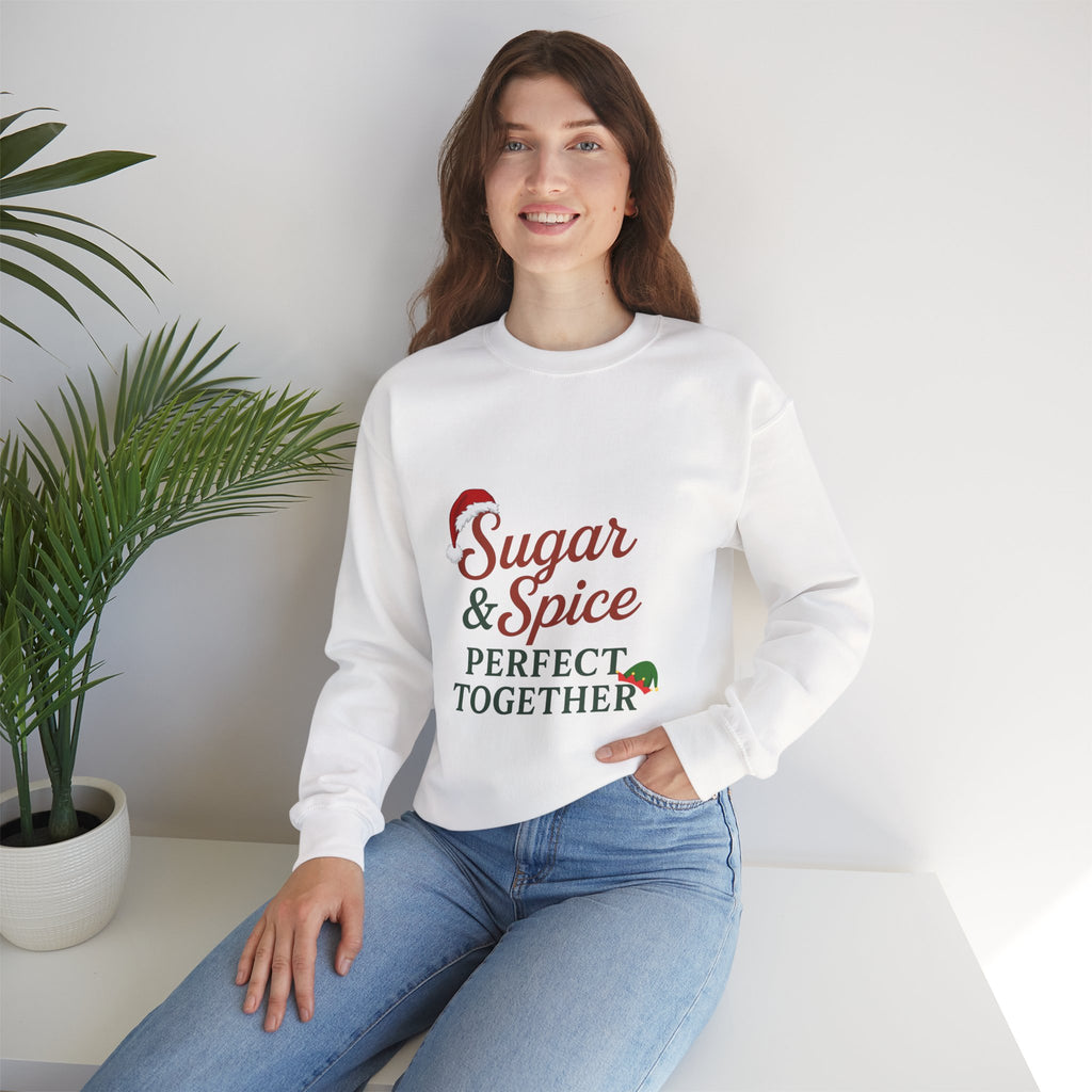 Matching His & Her's Sugar and Spice Perfect Together - Crewneck Sweatshirt