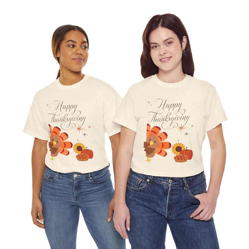 the hidden turkey  Unisex Heavy Cotton tee