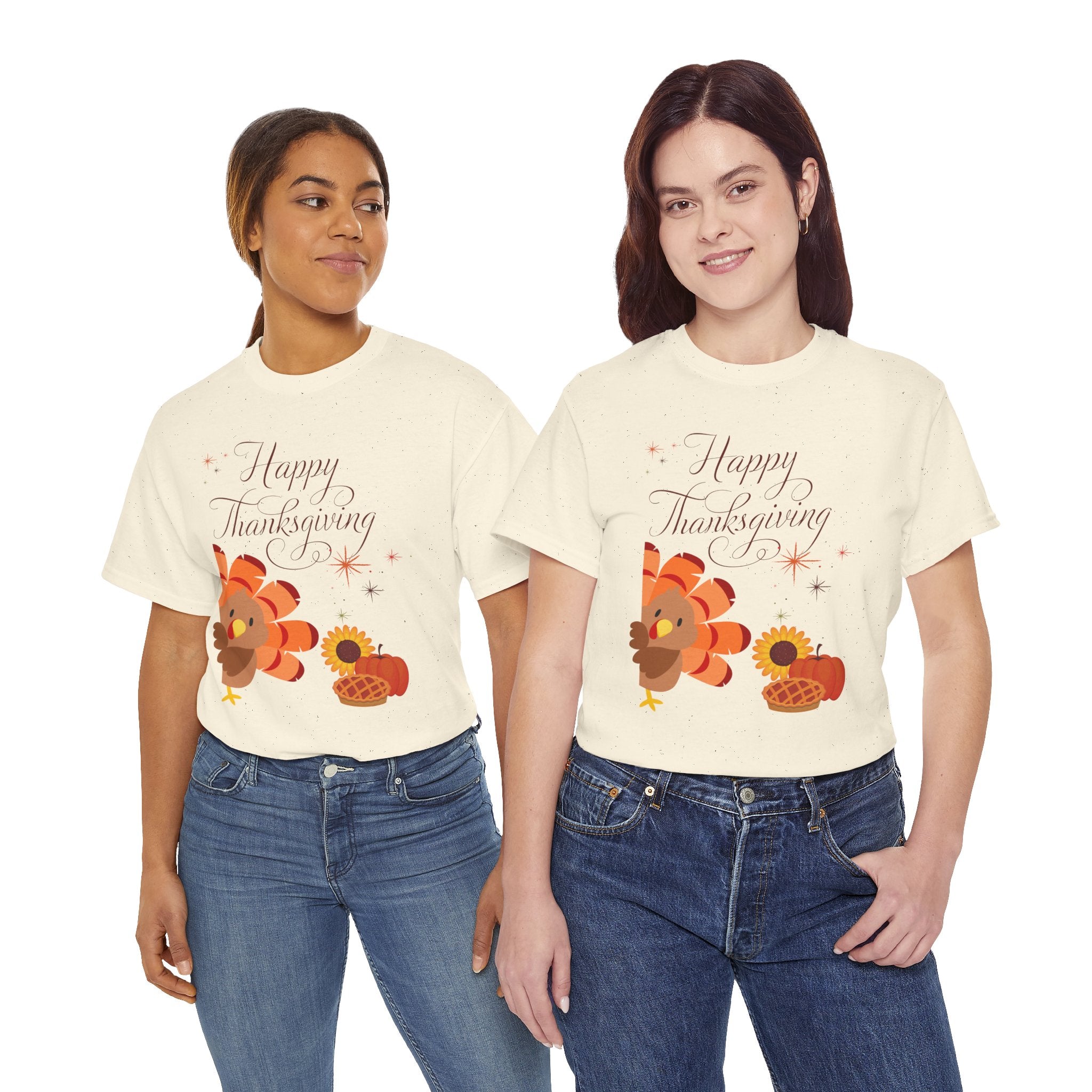 the hidden turkey  Unisex Heavy Cotton tee