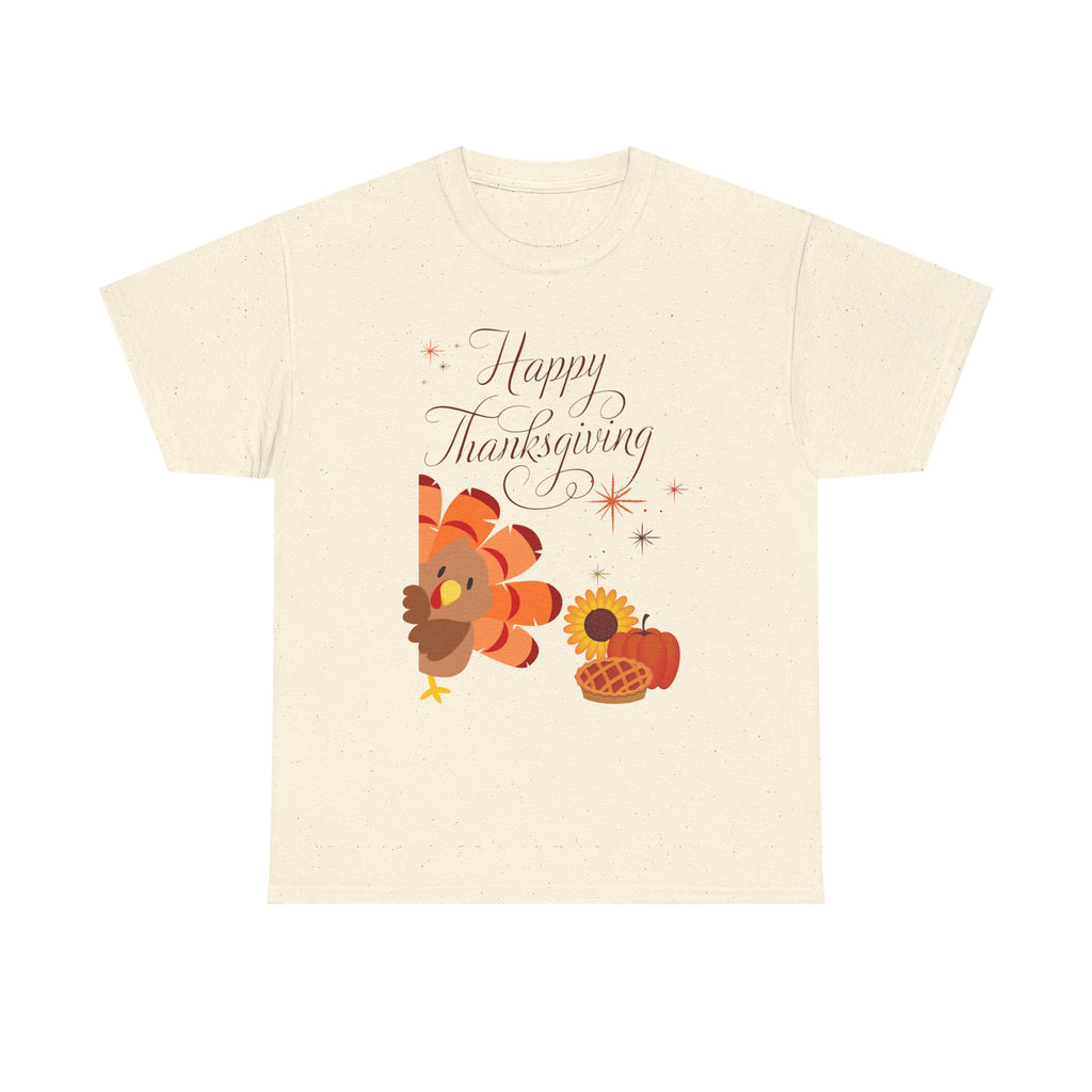the hidden turkey  Unisex Heavy Cotton tee