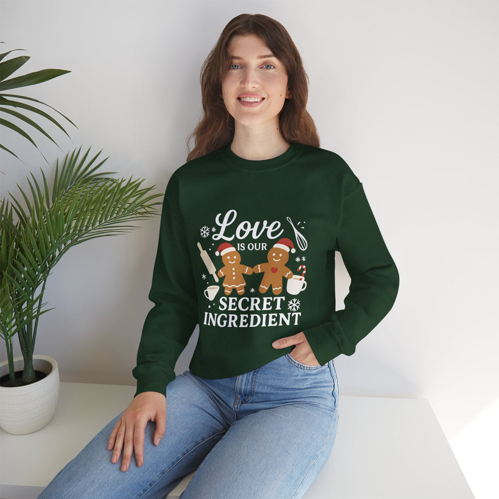 Matching Love is Our Secret Ingredient - Crewneck Sweatshirt