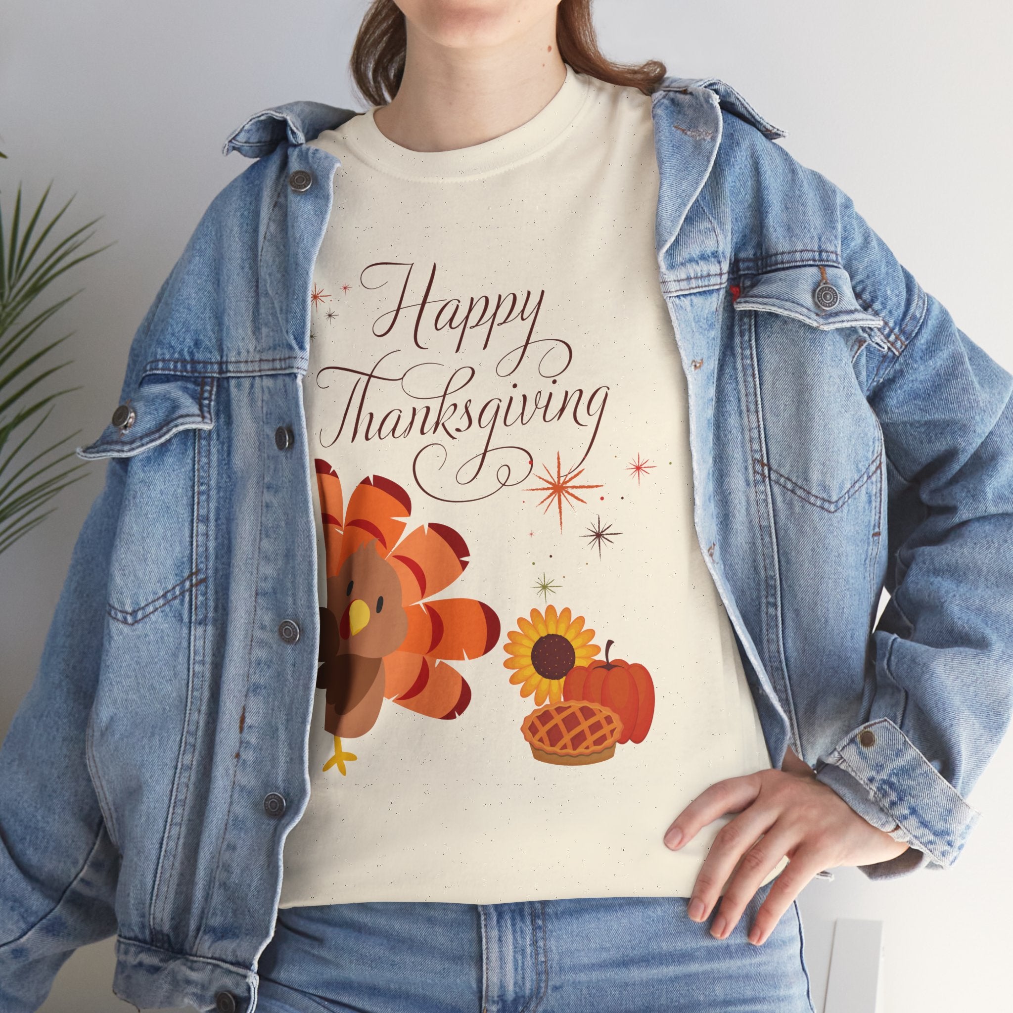 the hidden turkey  Unisex Heavy Cotton tee