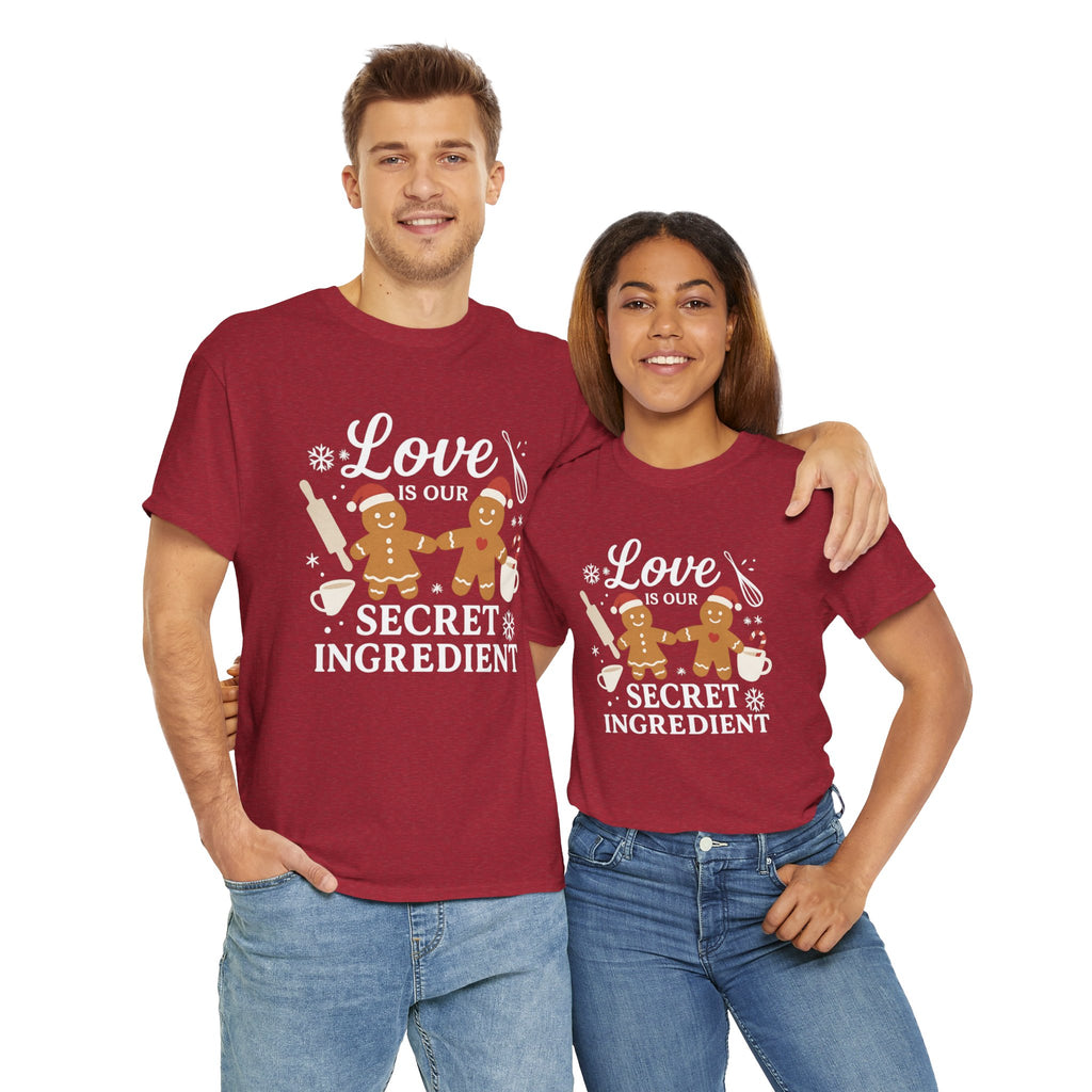 Matching Love is Our Secret Ingredient - Unisex Heavy Cotton Tee