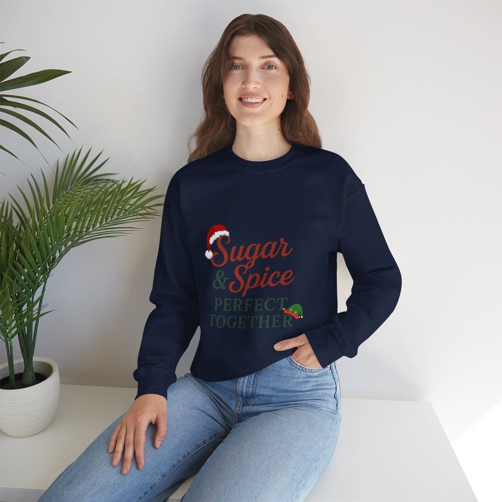 Matching His & Her's Sugar and Spice Perfect Together - Crewneck Sweatshirt