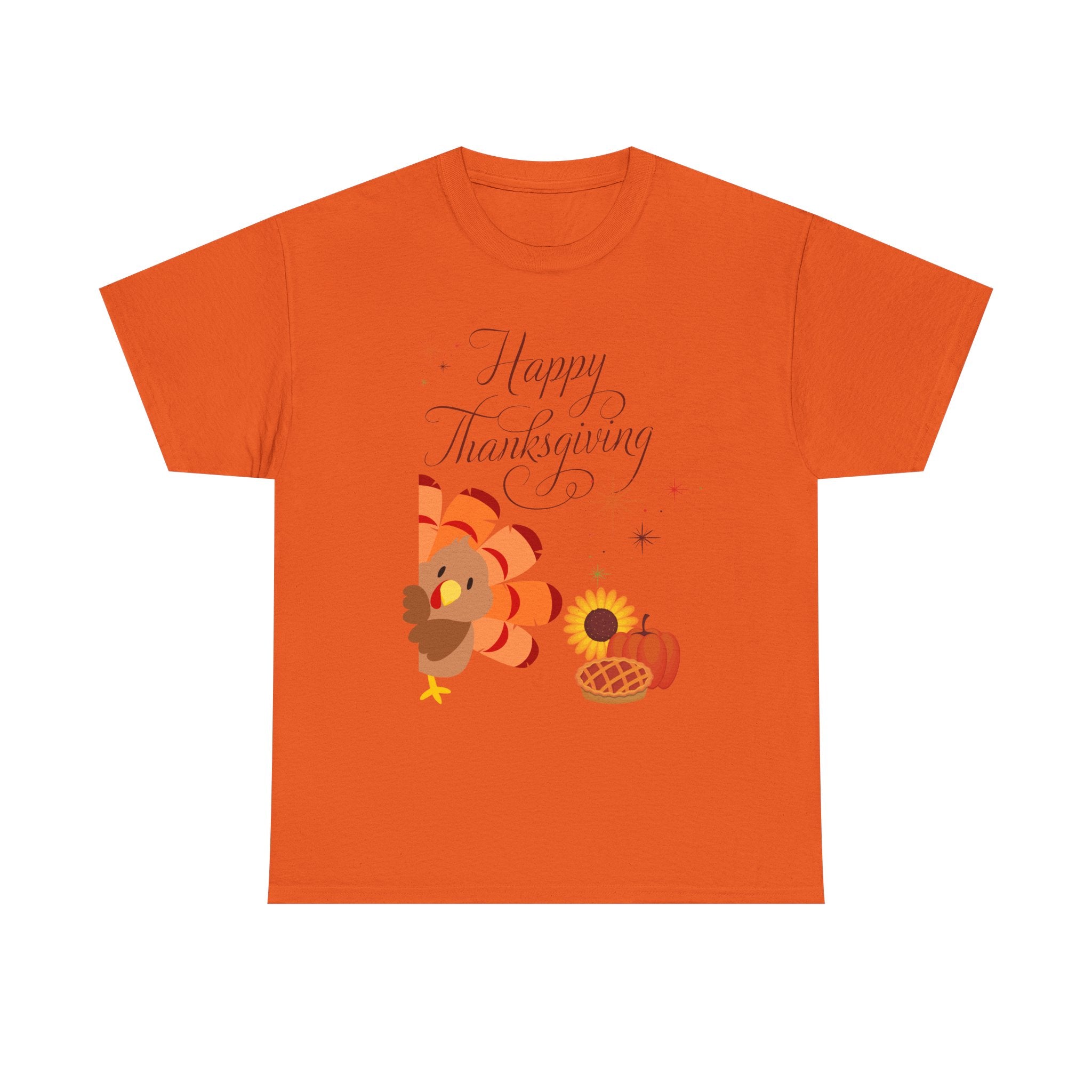 the hidden turkey  Unisex Heavy Cotton tee