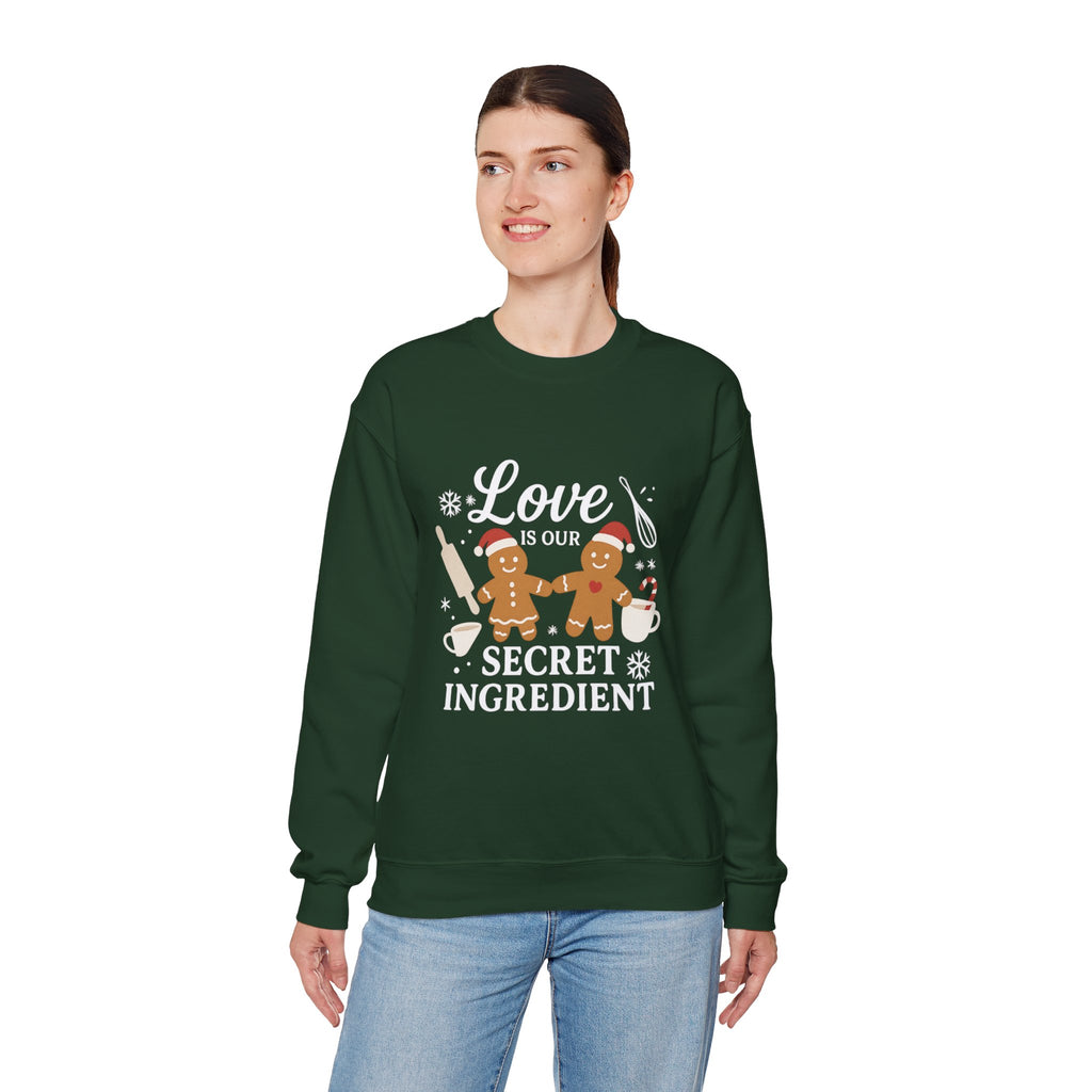 Matching Love is Our Secret Ingredient - Crewneck Sweatshirt