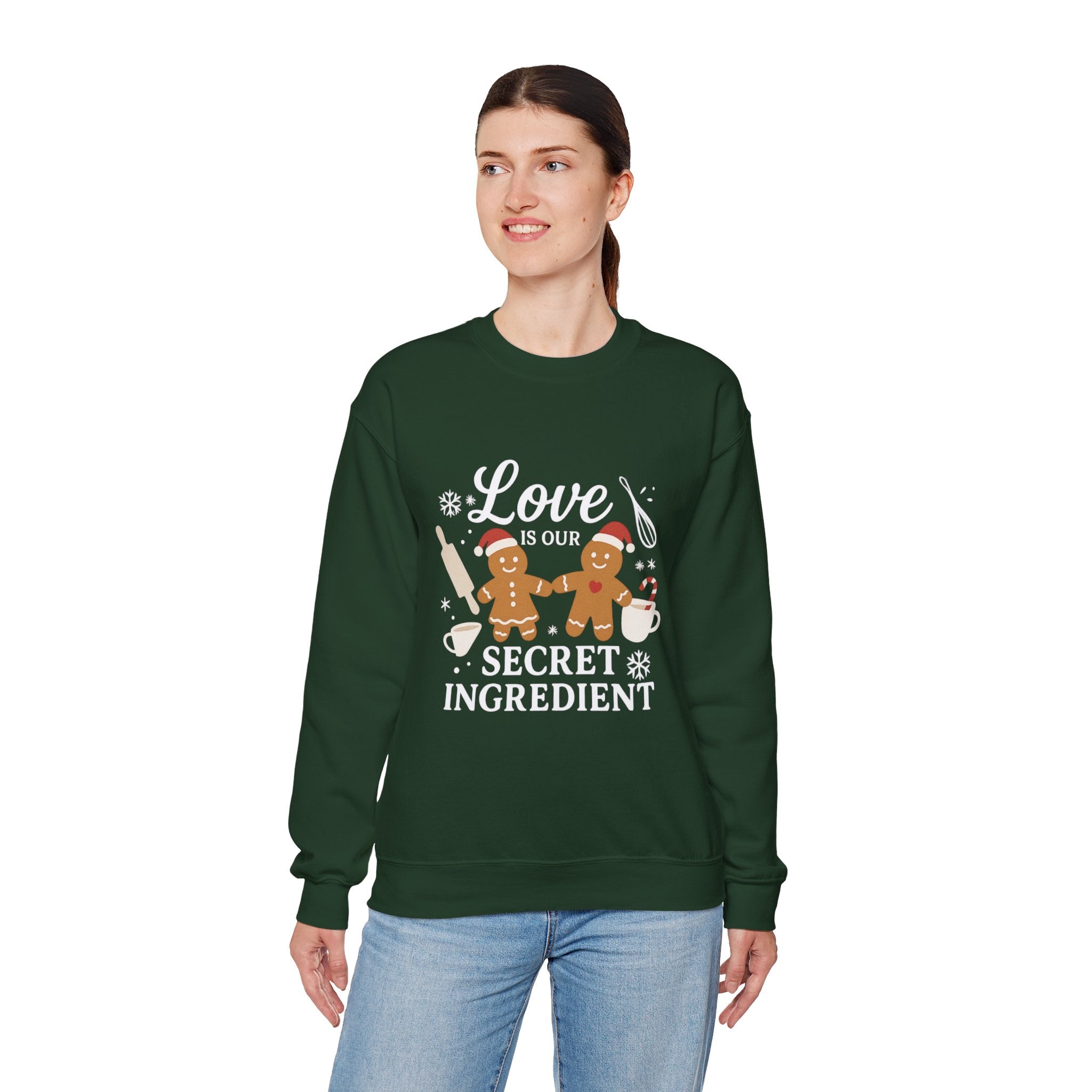 Matching Love is Our Secret Ingredient - Crewneck Sweatshirt