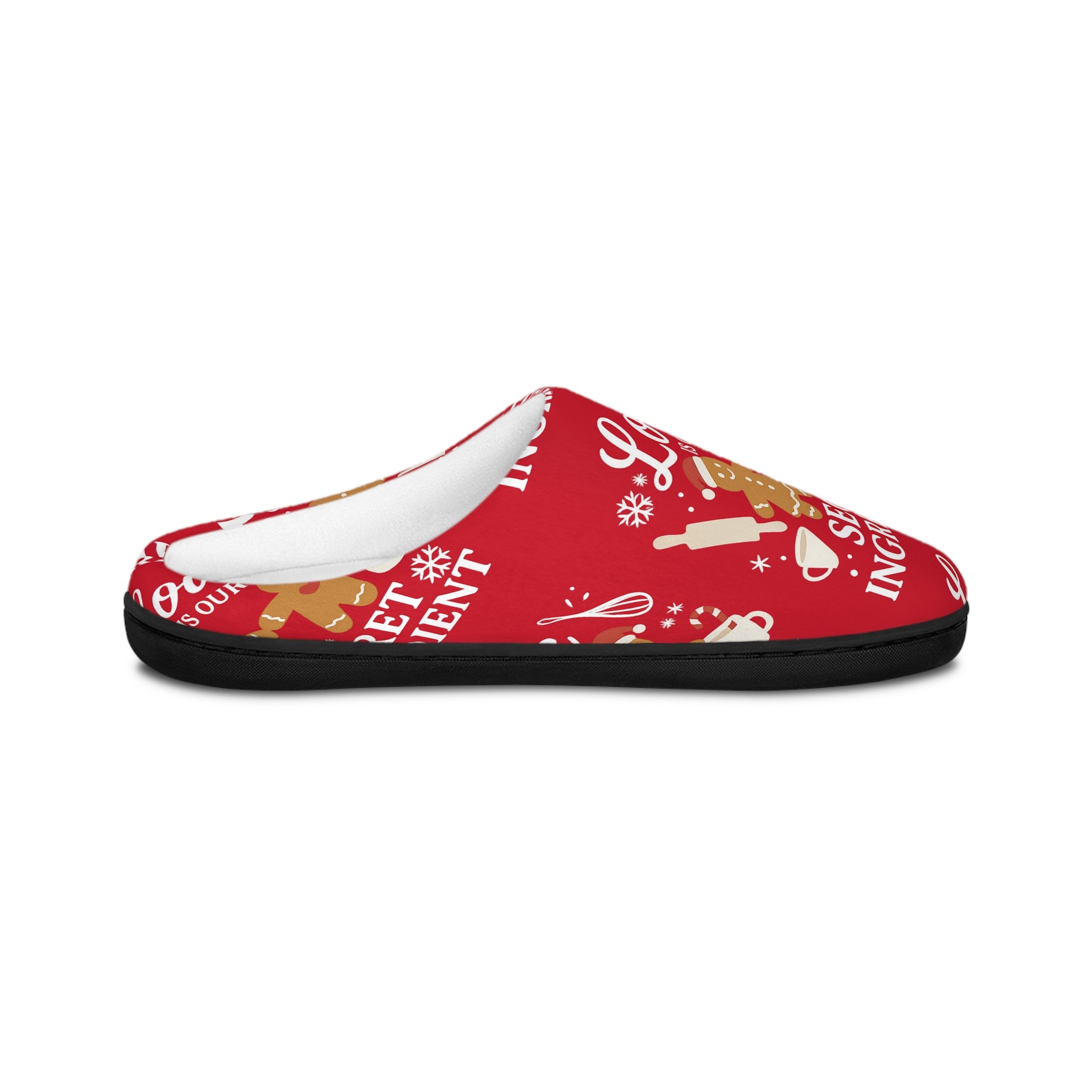 Love is Our Secret Ingredient - Women's Indoor Slippers