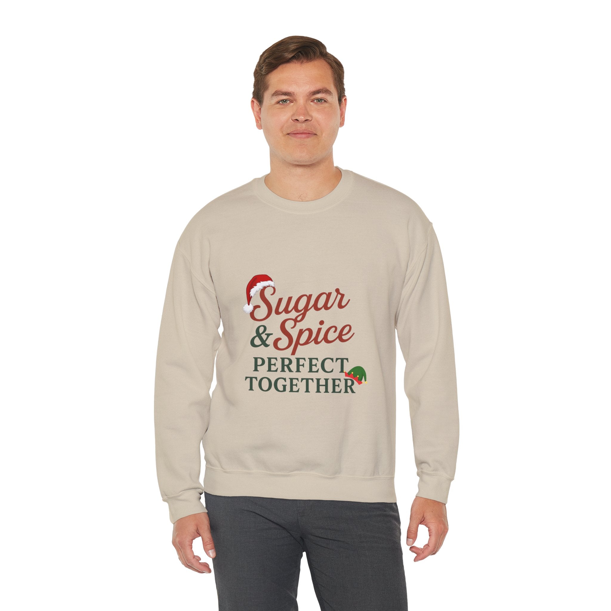 Matching His & Her's Sugar and Spice Perfect Together - Crewneck Sweatshirt