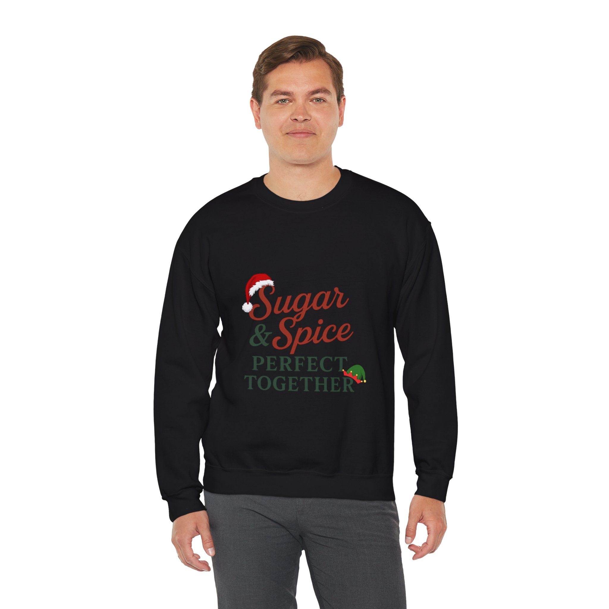 Matching His & Her's Sugar and Spice Perfect Together - Crewneck Sweatshirt