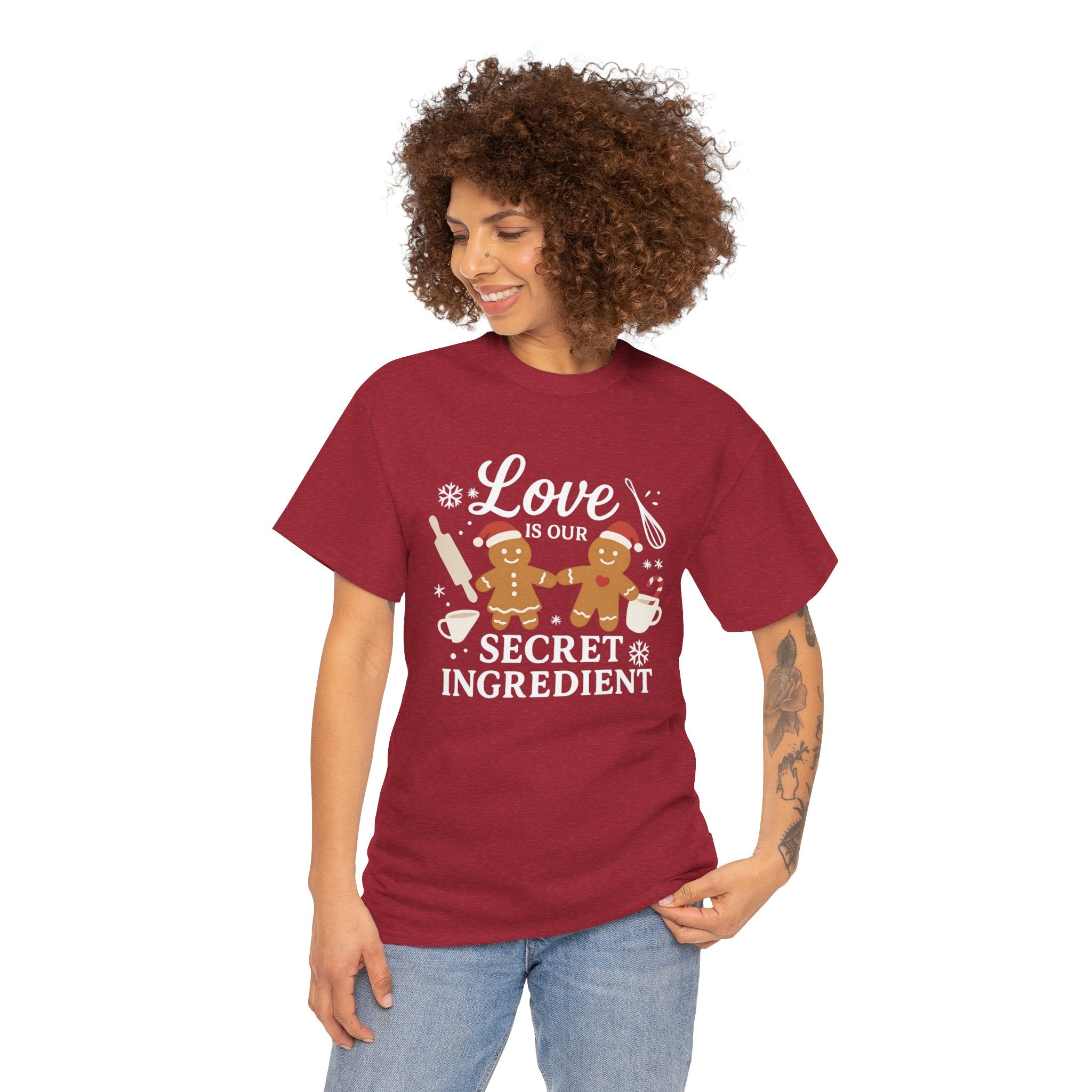 Matching Love is Our Secret Ingredient - Unisex Heavy Cotton Tee